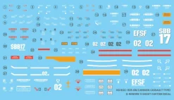 HG RGC-08S GM Cannon (Space Assault Type) Decals