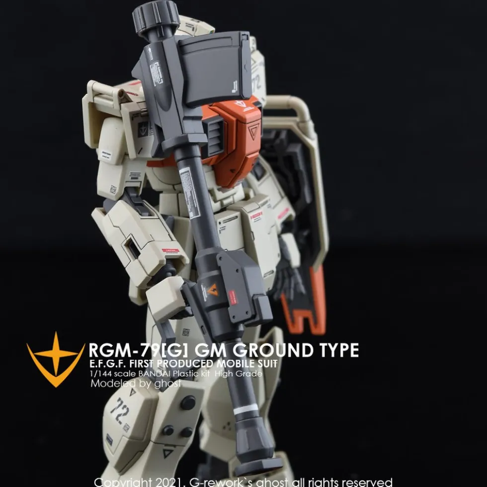 HG RGM-79G GM Ground Type Decals