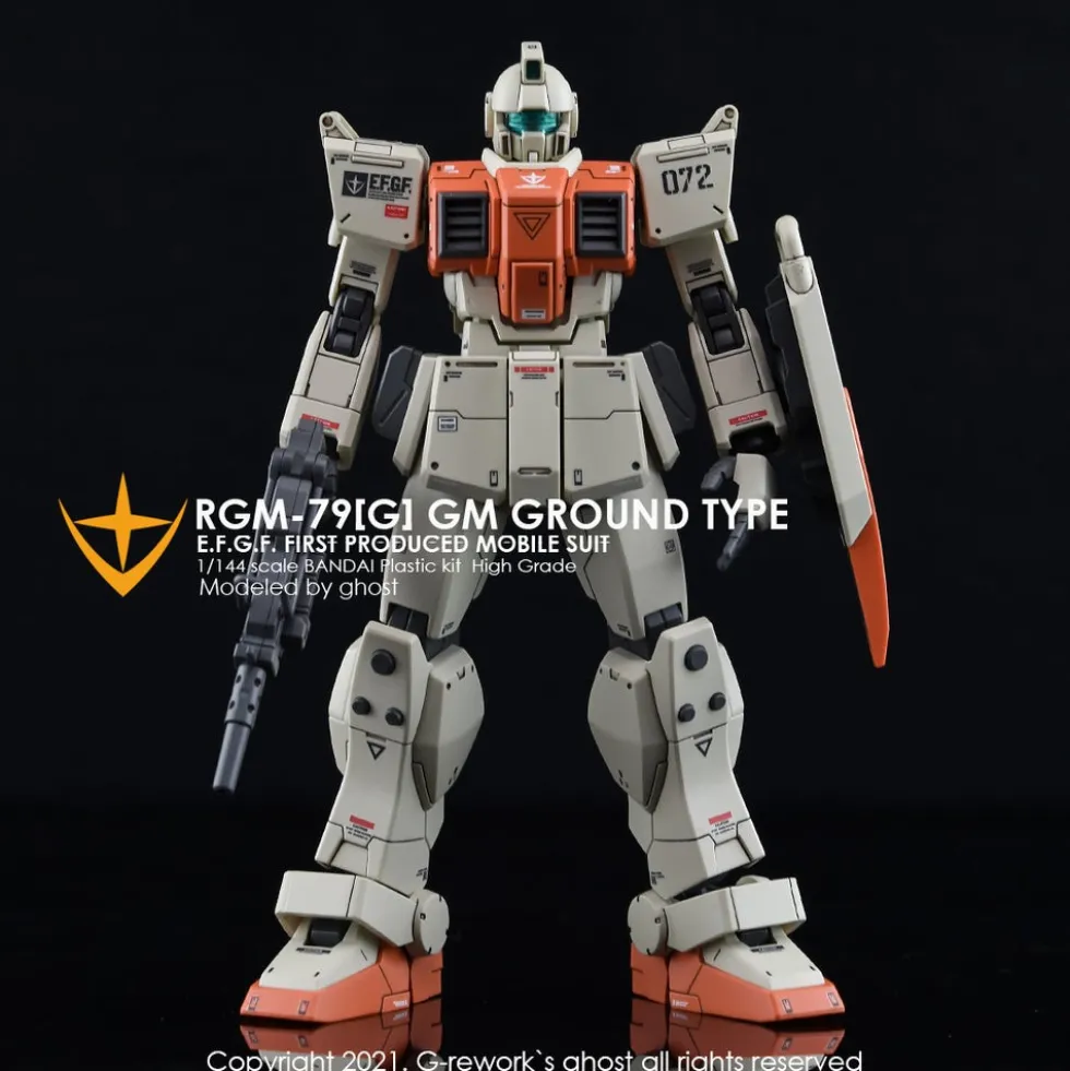 HG RGM-79G GM Ground Type Decals