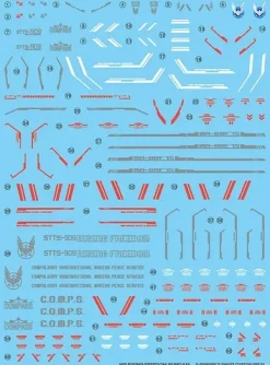 HG Rising Freedom Gundam Decals