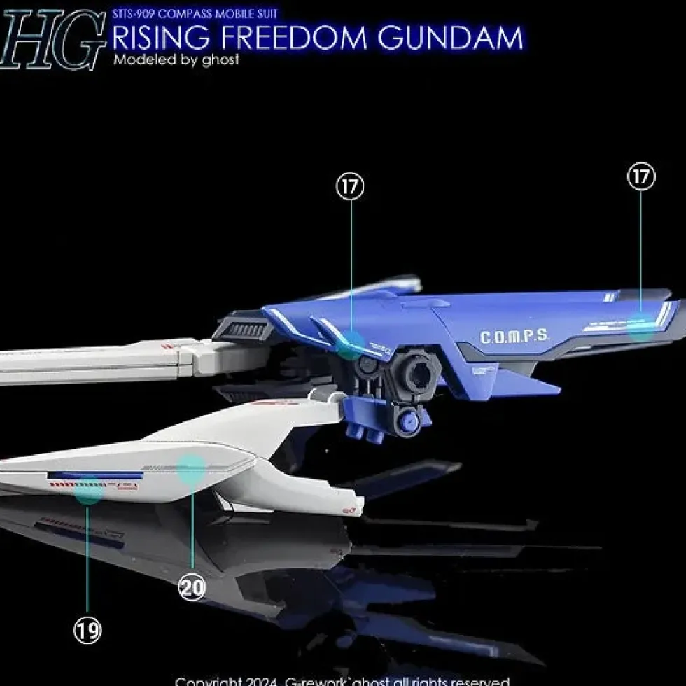 HG Rising Freedom Gundam Decals