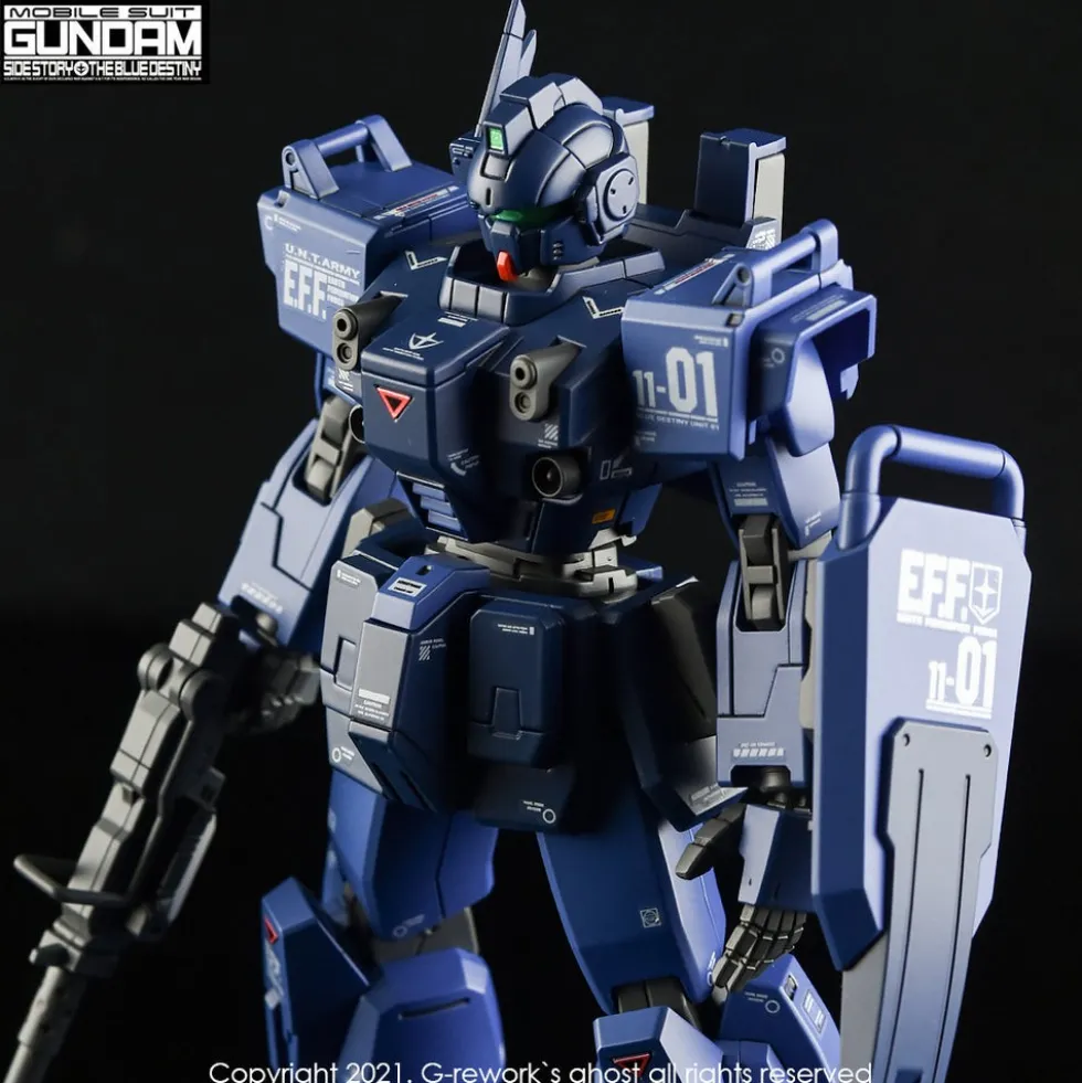 HG RX-79 BD-01 Blue Destiny Decals
