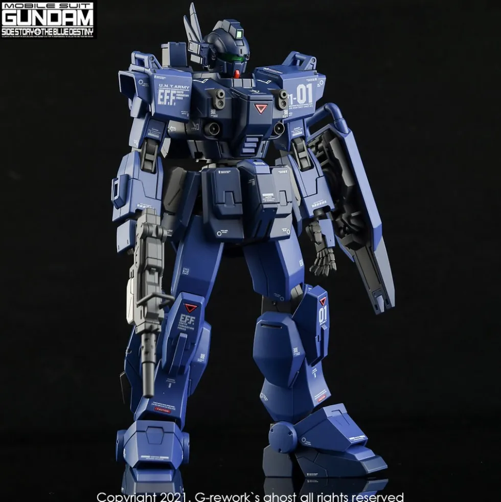 HG RX-79 BD-01 Blue Destiny Decals