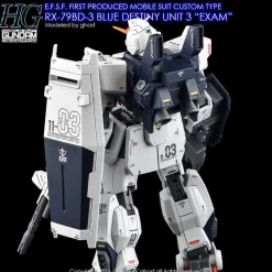 HG RX-79 BD-03 Blue Destiny [Renewal] Decals