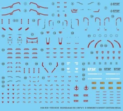 HG RX-78[G]E Gundam EX (RFV) Decals