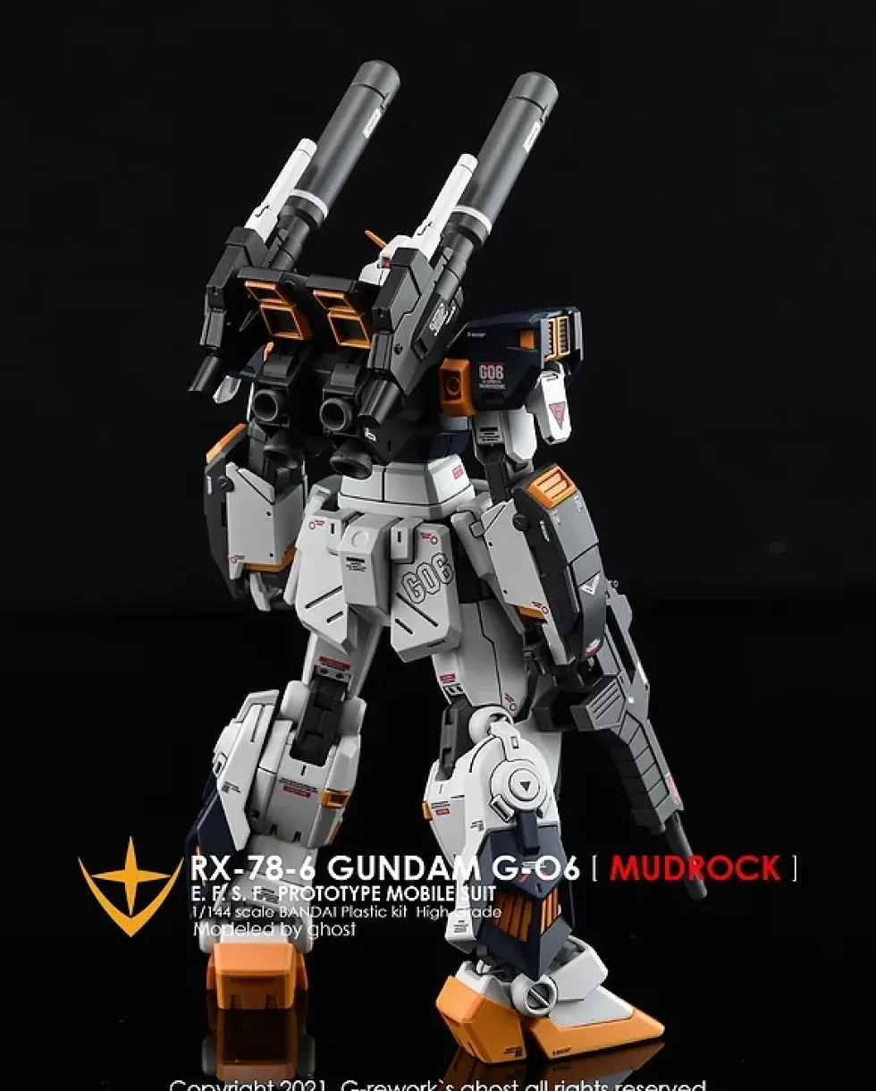 HG RX-78-06 Mudrock Decals