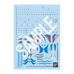 HG 1/100 Scale VF-31J Siegfried (Hayate Immelman Custom) Waterslide Decals