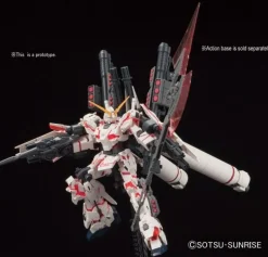 HGUC 199 Full Armor Unicorn Gundam (Destroy Mode) (Red Color Ver.)