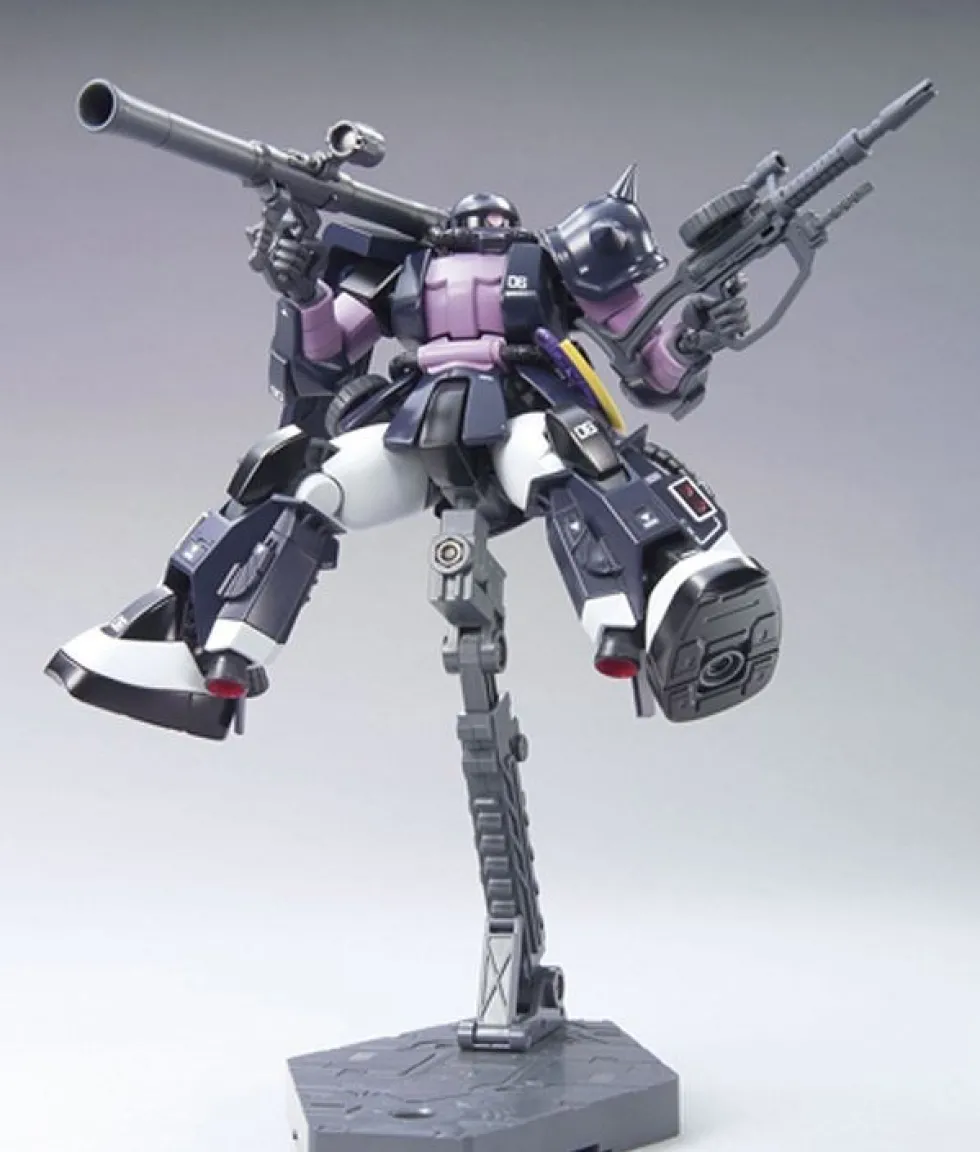 HGUC 151 MS-06R-1A Zaku II (Black Tri-Stars)