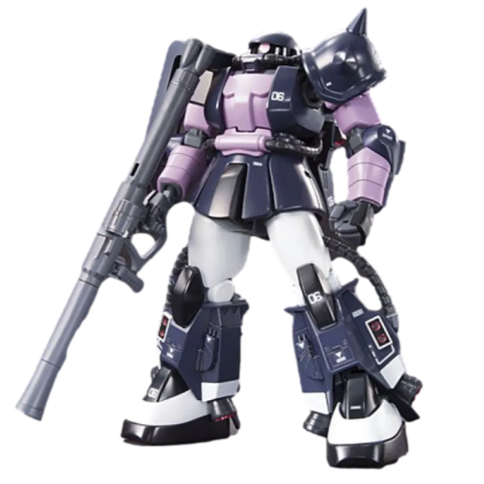 HGUC 151 MS-06R-1A Zaku II (Black Tri-Stars)