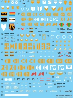 HG VOTOMS Burglarydog + EX Part Set 2 Decals