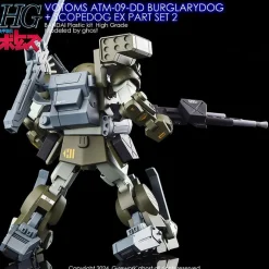 HG VOTOMS Burglarydog + EX Part Set 2 Decals