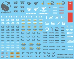 HGWFM Chuchu's Demi Trainer Decals