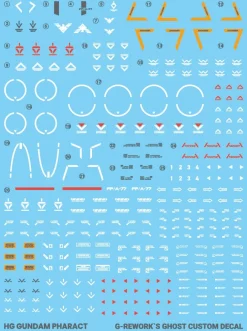 HGWFM Gundam Pharact Decals