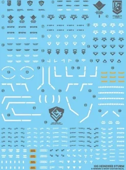 HGWFM Heindree Sturm Decals