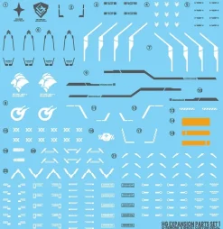 HG Witch From Mercury Expansion Parts (Set 1) Decals