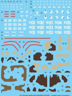 HG ZAKU II High Mobility [Surface Type] Decals