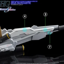 HG Zeus Silhouette Decals