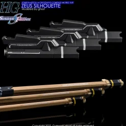 HG Zeus Silhouette Decals