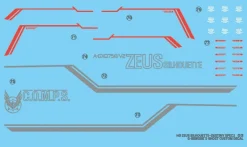 HG Zeus Silhouette Decals
