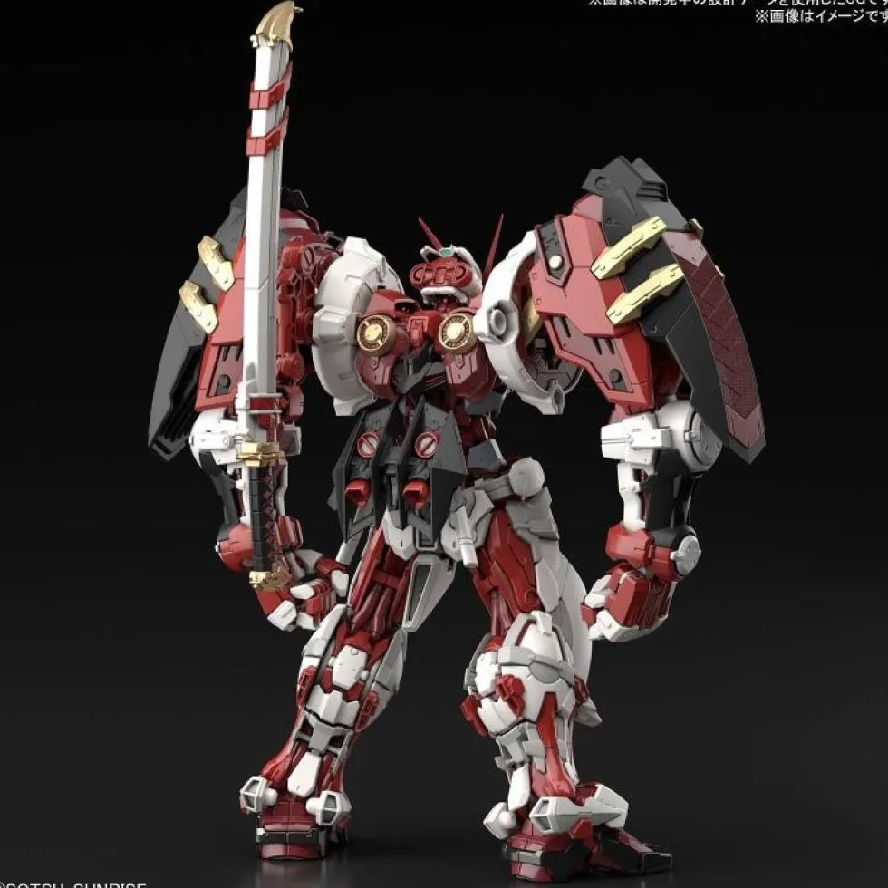 Hi-RM MBF-P02 Gundam Astray Red Frame Powered Red
