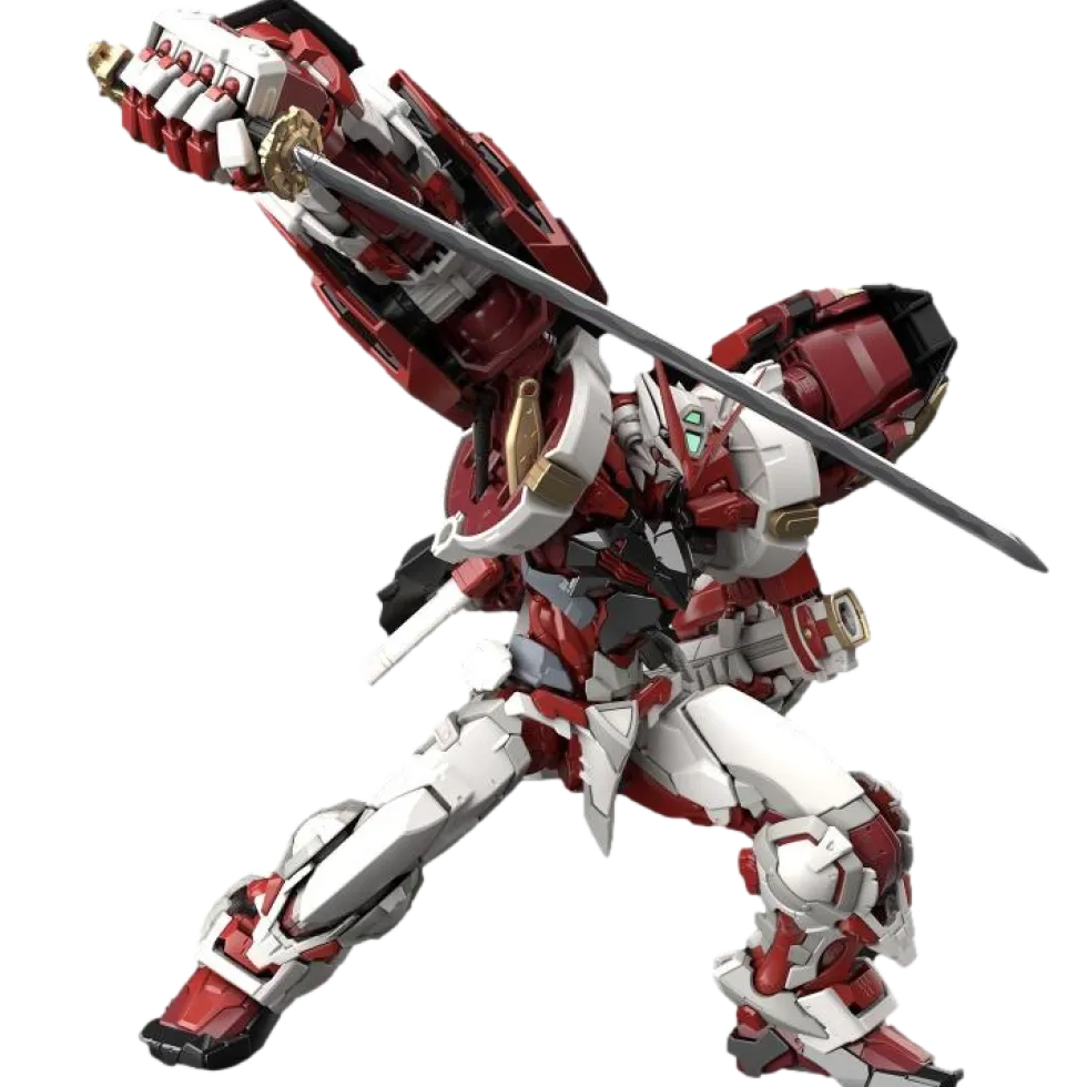 Hi-RM MBF-P02 Gundam Astray Red Frame Powered Red