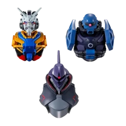 Ichibansho Bustisan Figure Gundam MS Head Magnet (GQuuuuuuX) (Box of 4)