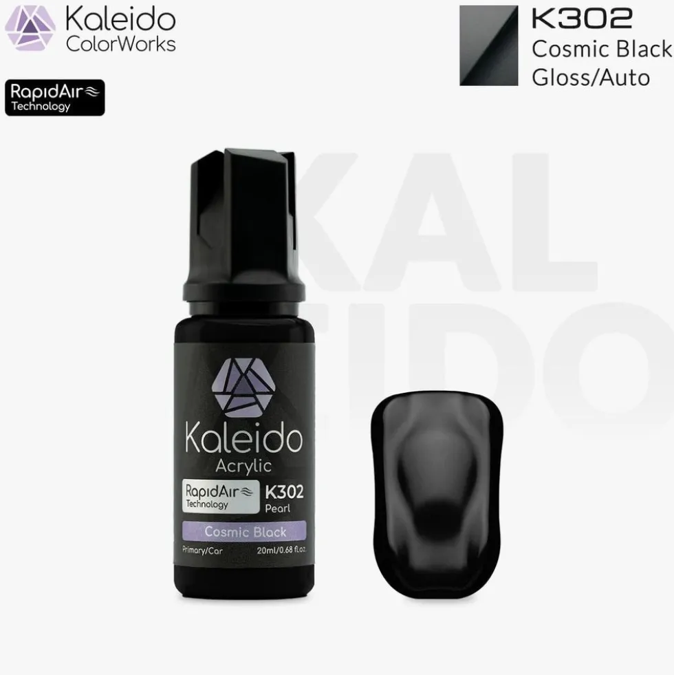 Kaleido ColorWorks K302 Gloss Cosmic Black (20ml)