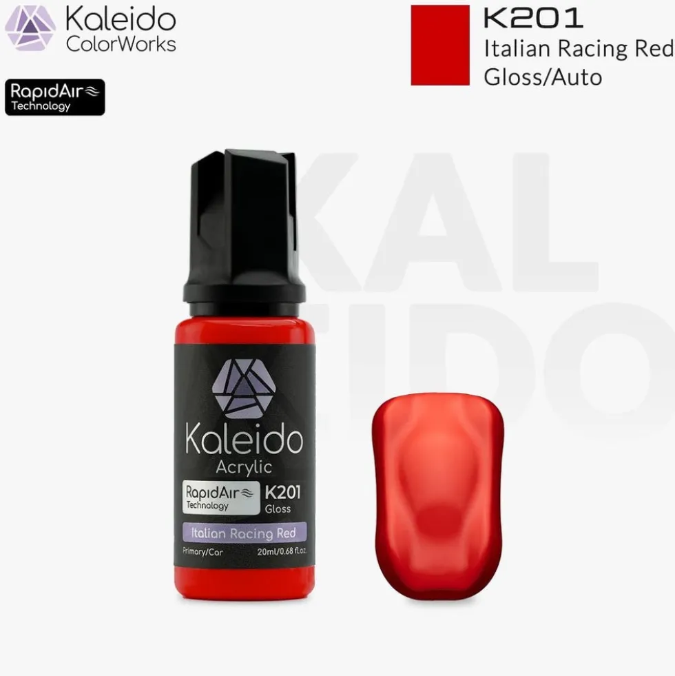 Kaleido ColorWorks K201 Gloss Italian Racing Red (20ml)