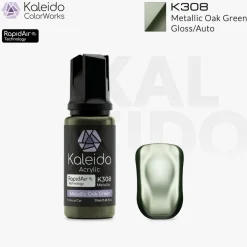 Kaleido ColorWorks K308 Gloss Metallic Oak Green (20ml)
