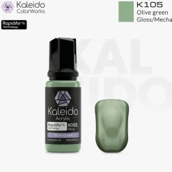 Kaleido ColorWorks K105 Gloss Olive Green (20ml)