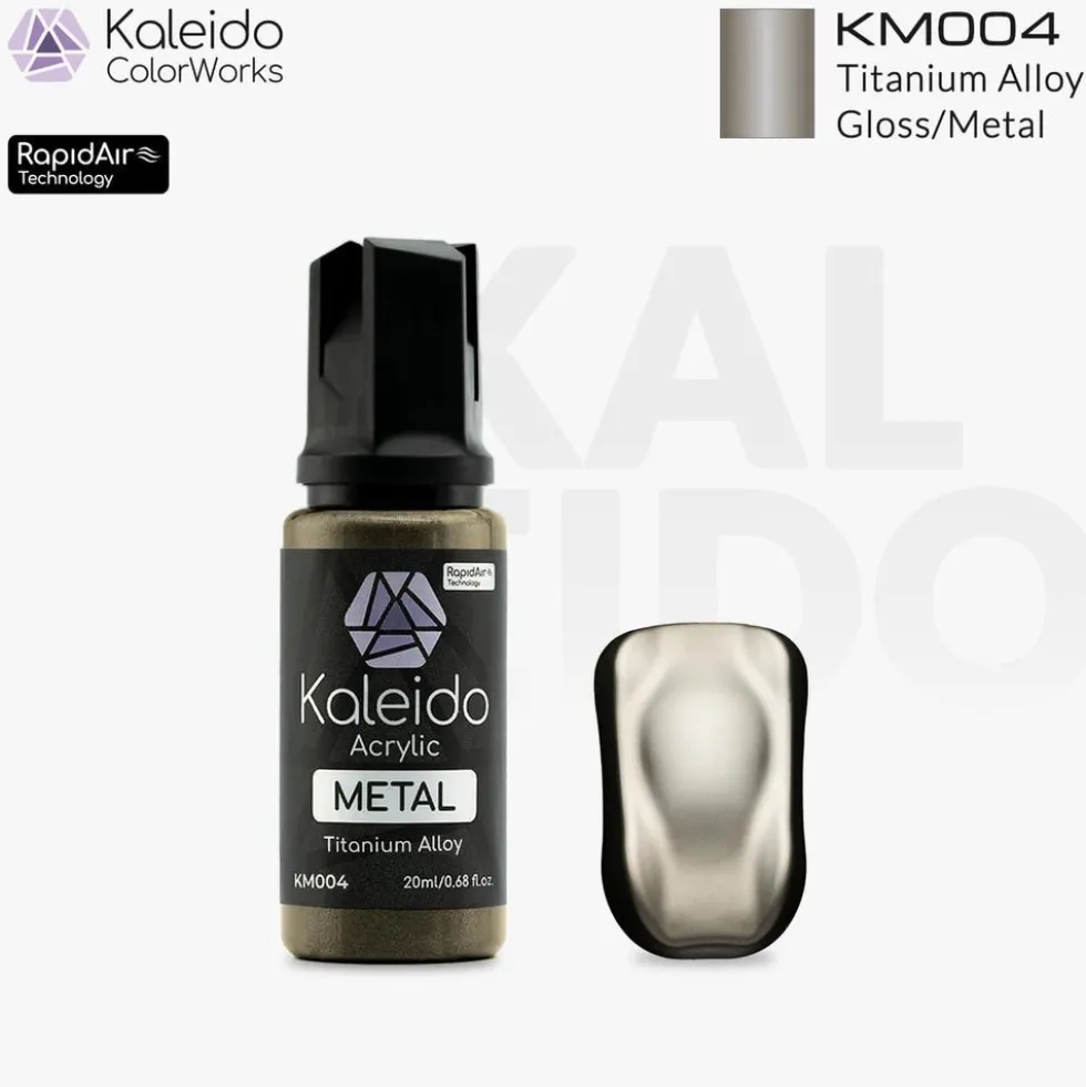 Kaleido ColorWorks KM004 Gloss Titanium Alloy (20ml)