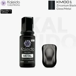 Kaleido ColorWorks KM001 Gloss Zirconium Black (20ml)
