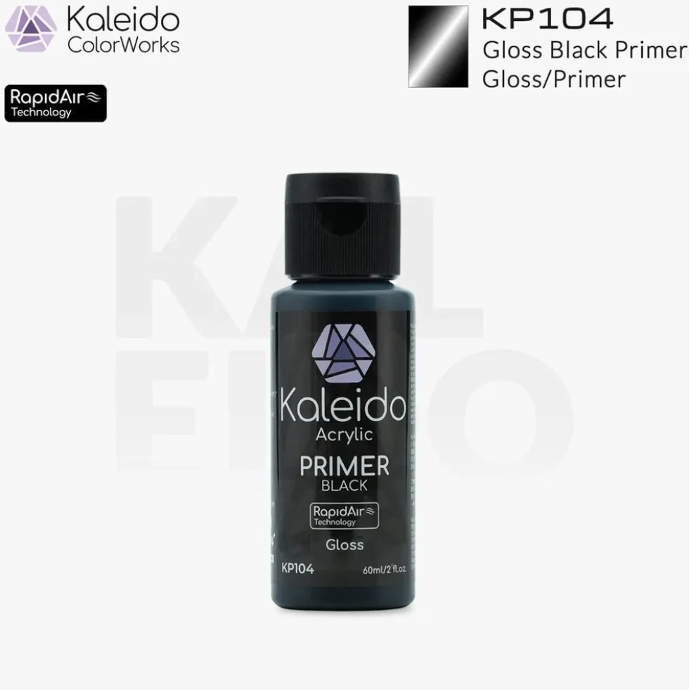 Kaleido ColorWorks KP104 Gloss Black Primer (60ml)