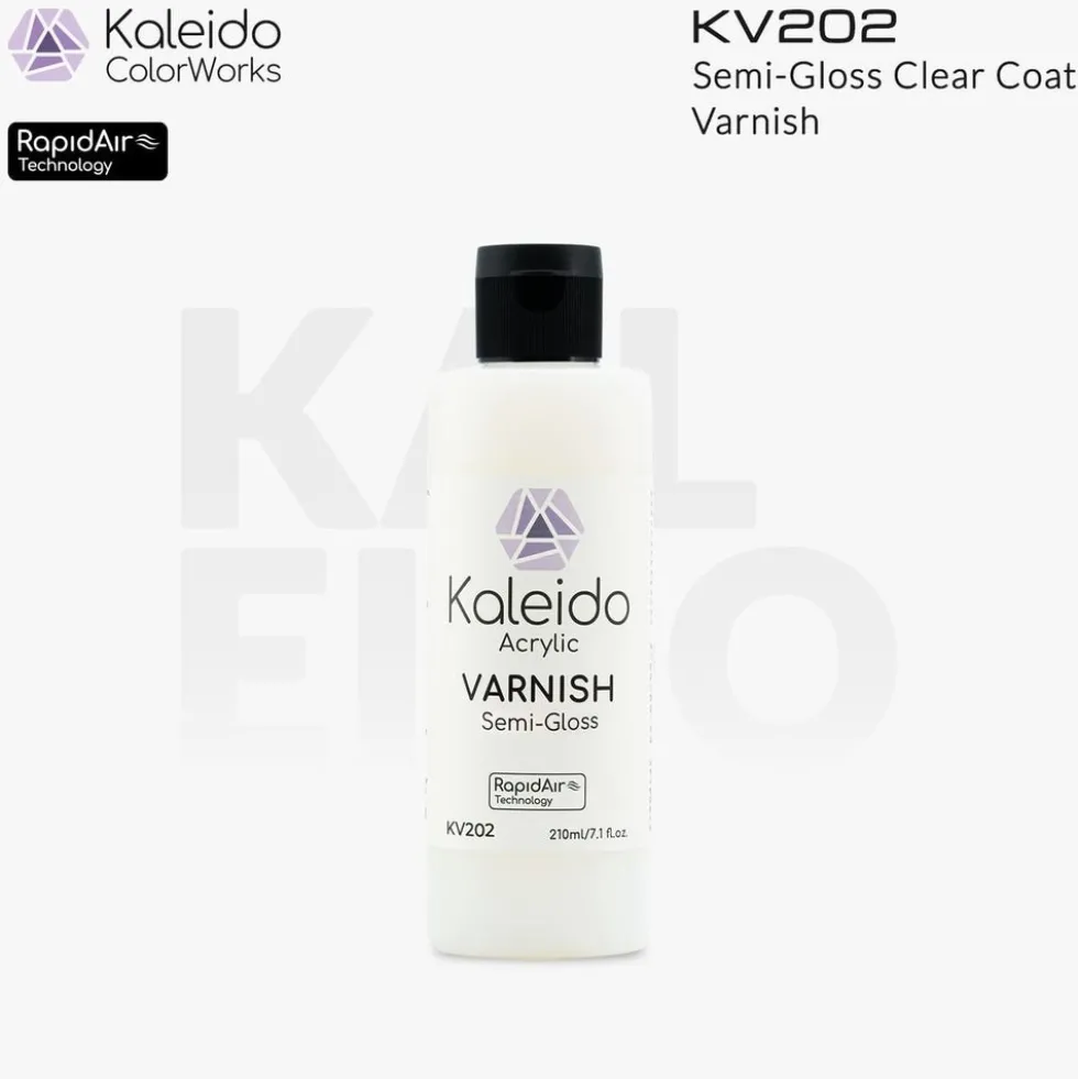 Kaleido ColorWorks KV202 Semi-Gloss Varnish (210ml)