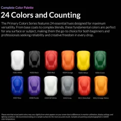 Kaleido ColorWorks 12 Primary Colors Set (20ml bottles)