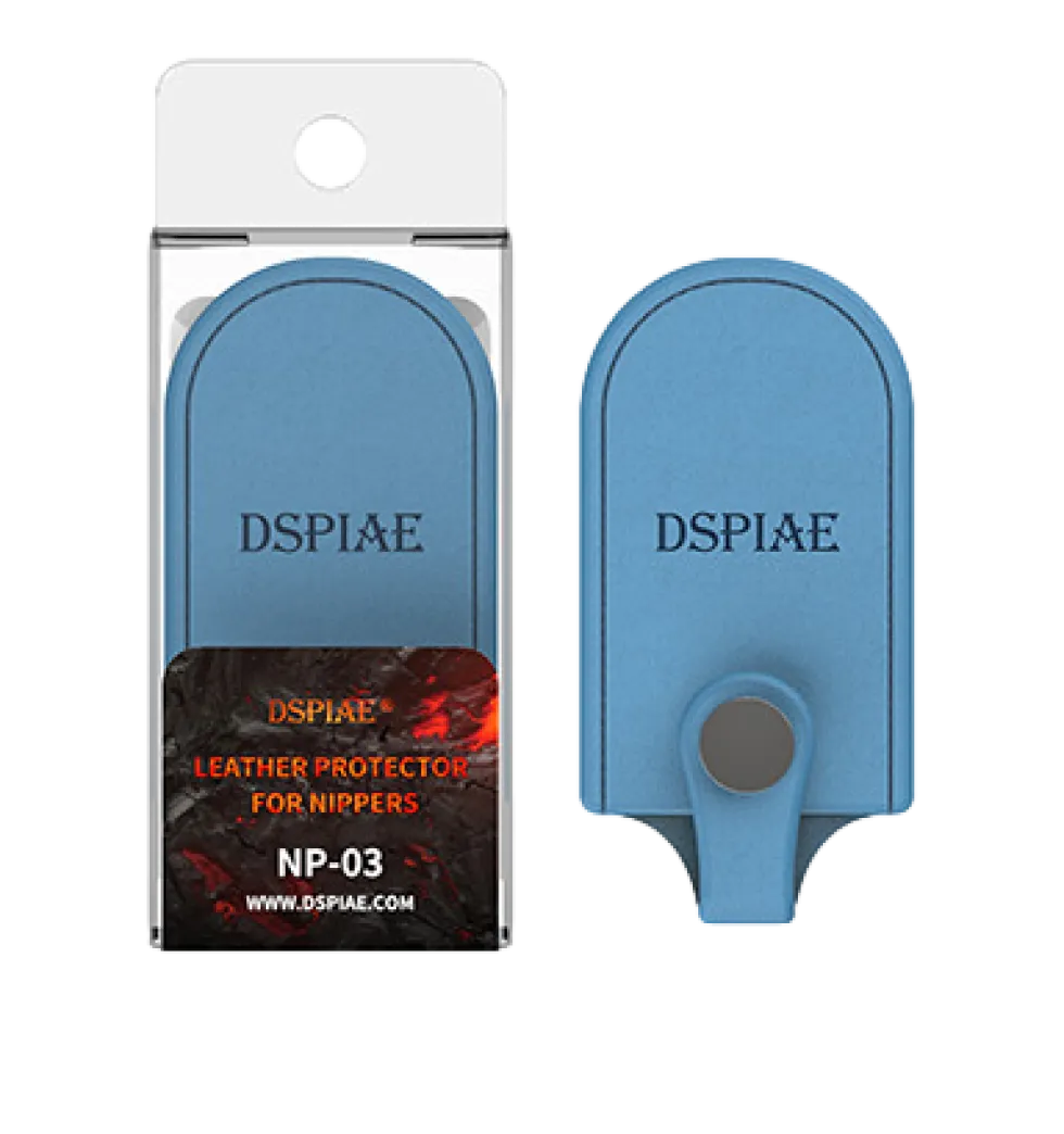 Leather Protective Cover for Nippers - NP-03 Blue