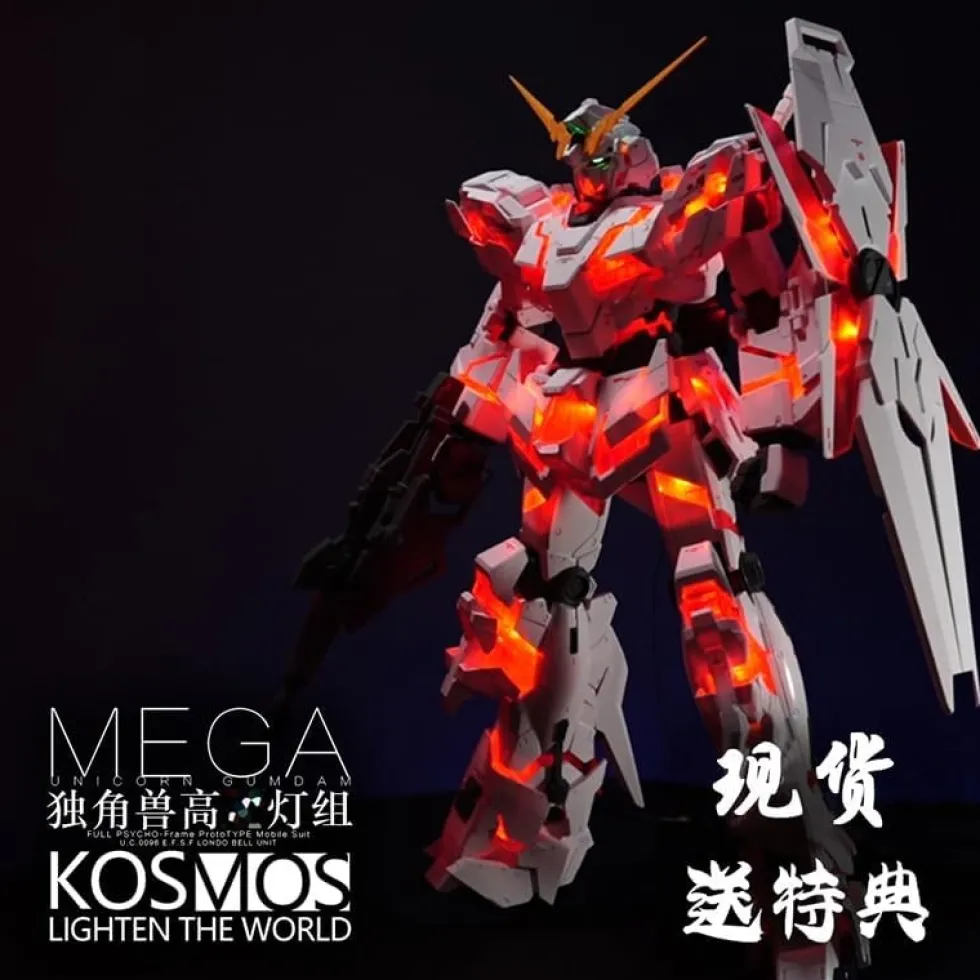 LED Upgrade for MEGA RX-0 Unicorn Gundam