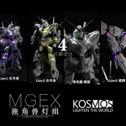 LED Upgrade for MGEX Unicorn Gundam