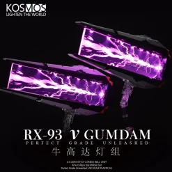 LED Upgrade for PG Unleashed Nu Gundam + 6 Funnel Set