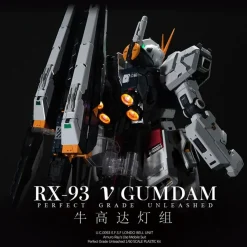 LED Upgrade for PG Unleashed Nu Gundam + 6 Funnel Set