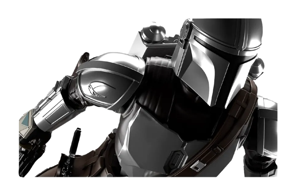 1/12 Mandalorian (Beskar Armor) (Silver Coating Ver.)