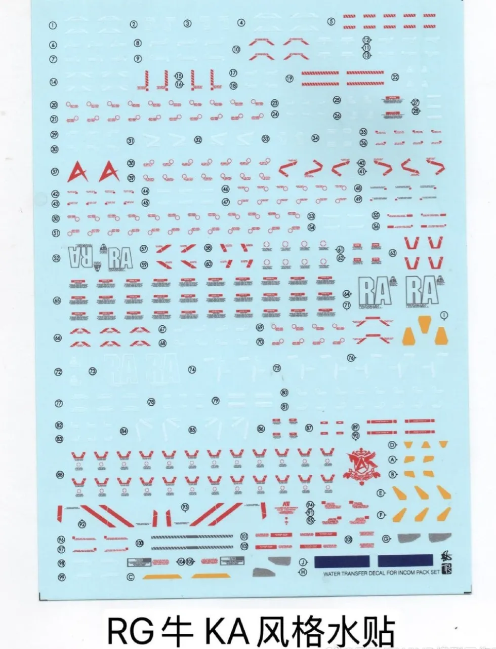1/144 Mass-Production Nu Gundam Accessory Pack