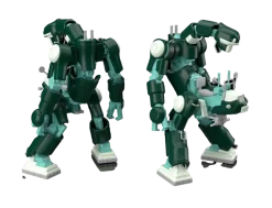 Mechatrobot Chubu 01 (Light Green & Green)