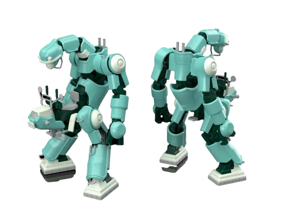 Mechatrobot Chubu 01 (Light Green & Green)