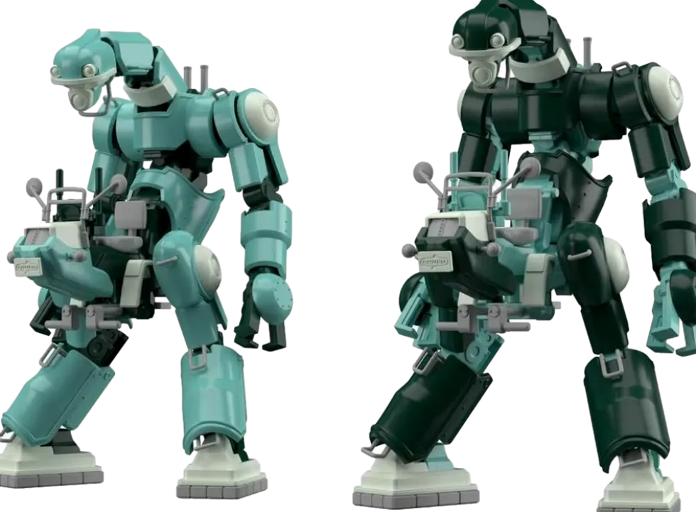 Mechatrobot Chubu 01 (Light Green & Green)