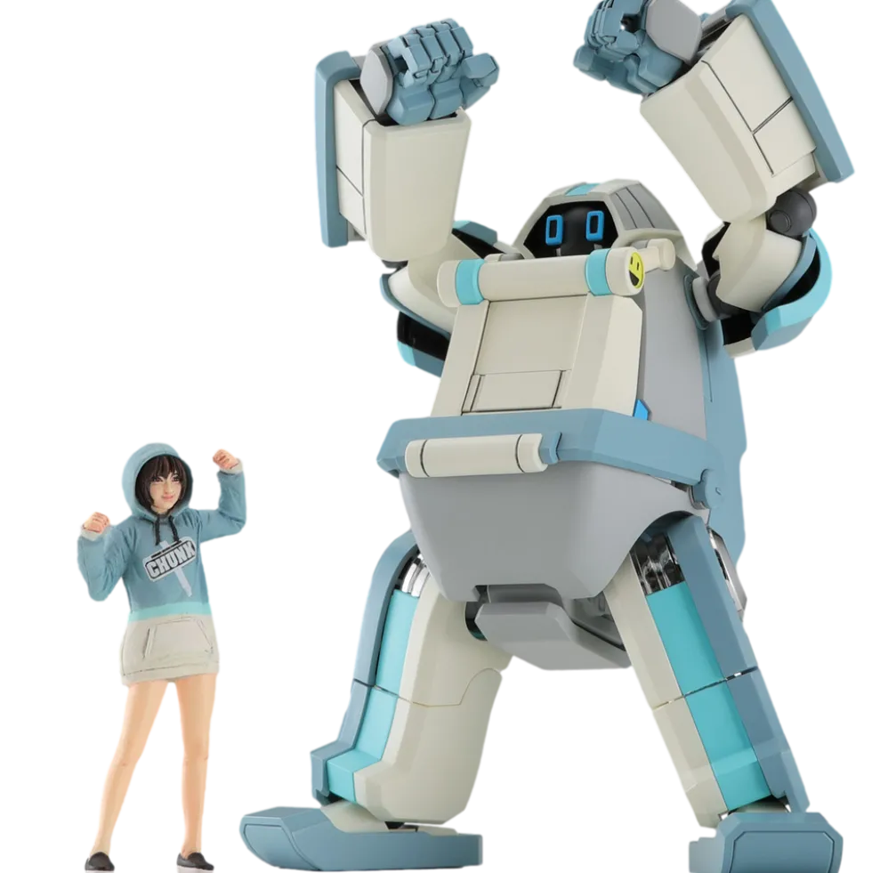 MechatroCHUNK 02 (Grayish Mint) + Support Girl