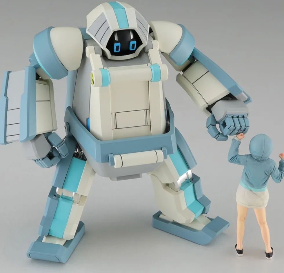 MechatroCHUNK 02 (Grayish Mint) + Support Girl