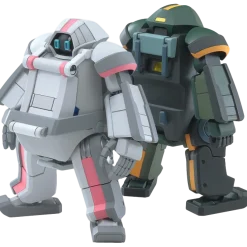 MechatroCHUNK 01 (Origin Gray & Forest Green) + Support Girl
