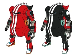 MechatroWeGo Sports Flame & Jet Black
